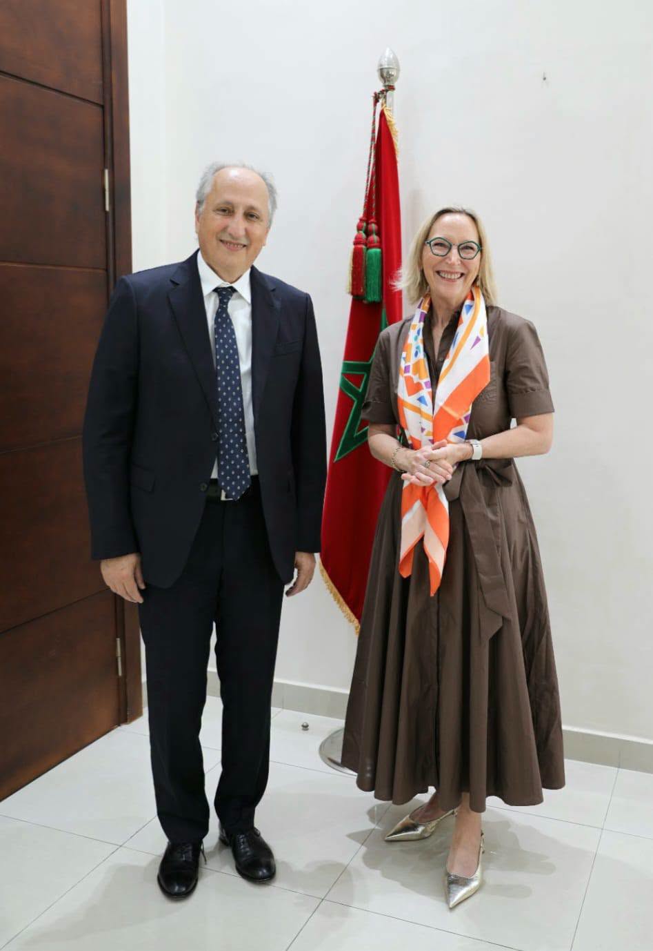  الوزير يستقبل ممثلة صندوق الأمم المتحدة