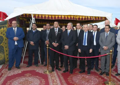 Lancement des travaux de construction d’établissements scolaires relevant de la Direction provinciale d’Oujda-Angad, en vue de la rentrée scolaire 2025-2026