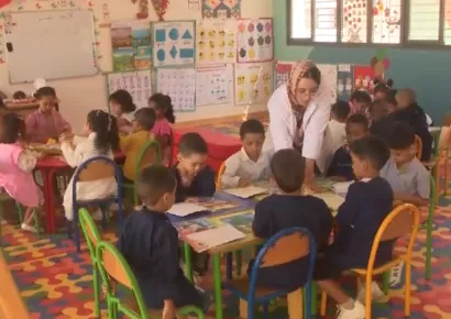 روبرتاج حول الحملة الوطنية لتسجيل الأطفال في التعليم الأولي تحت شعار «خطوتي الأولى»